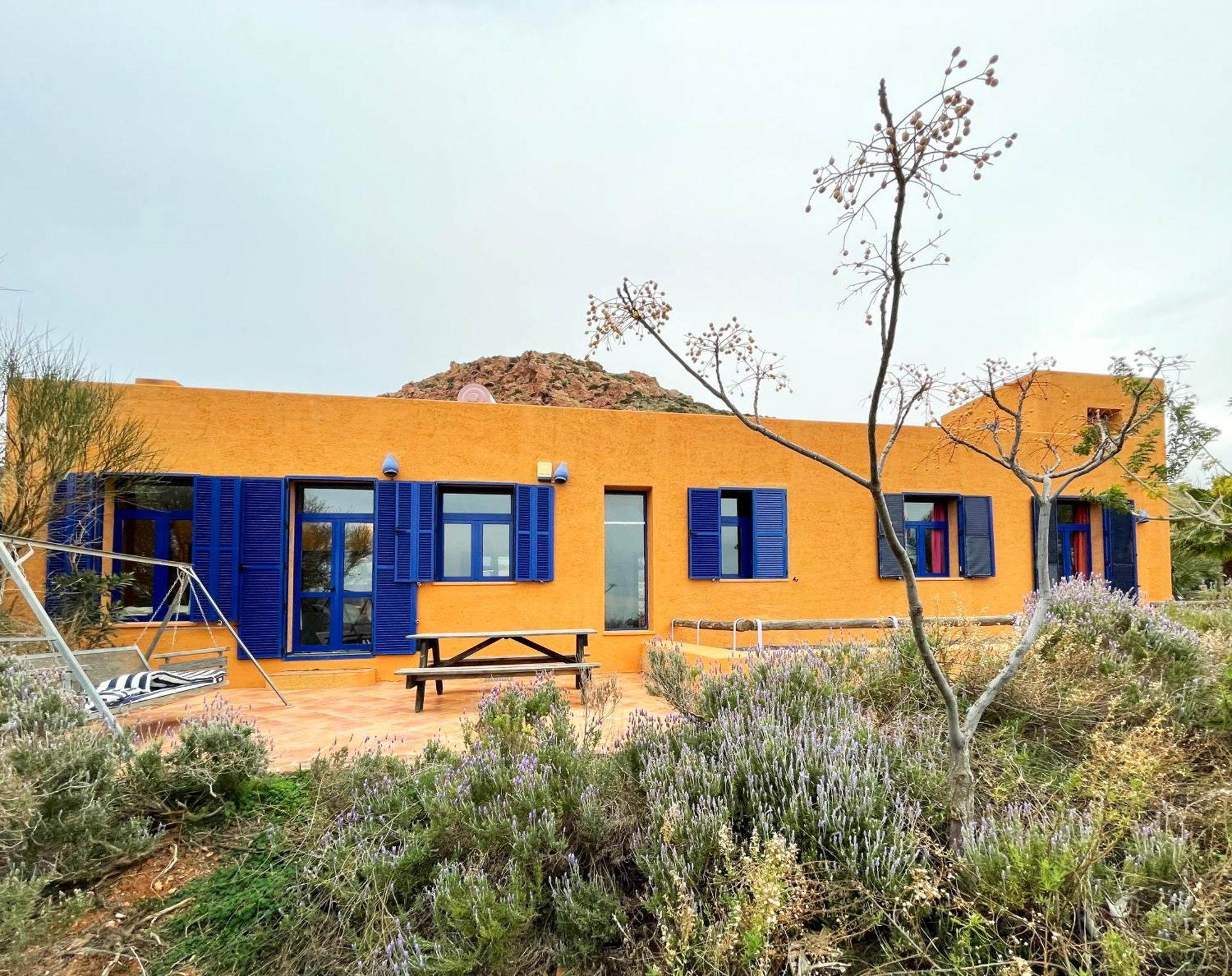 El Risco Colorado, Cabo De Gata Villa Rodalquilar Dış mekan fotoğraf